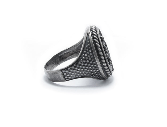 anello Almas Gioielli Chevalier Ovale Timone 