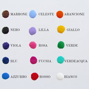 Ciondolo Iniziale Smaltato + colori - Almas Gioielli