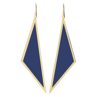 orecchini Almas Gioielli Orecchini con triangoli pendenti 