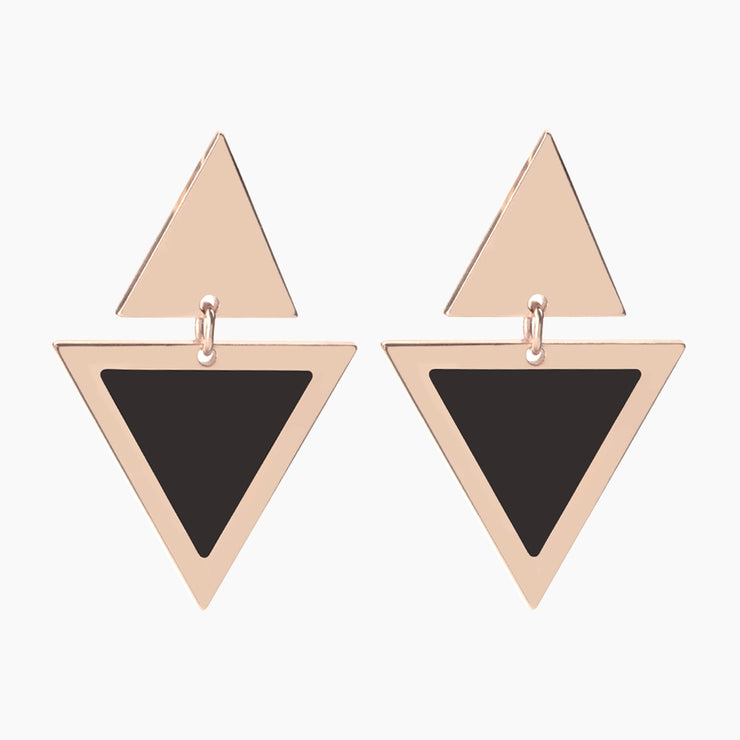 orecchini Almas Gioielli Orecchini con triangoli rovesciati 