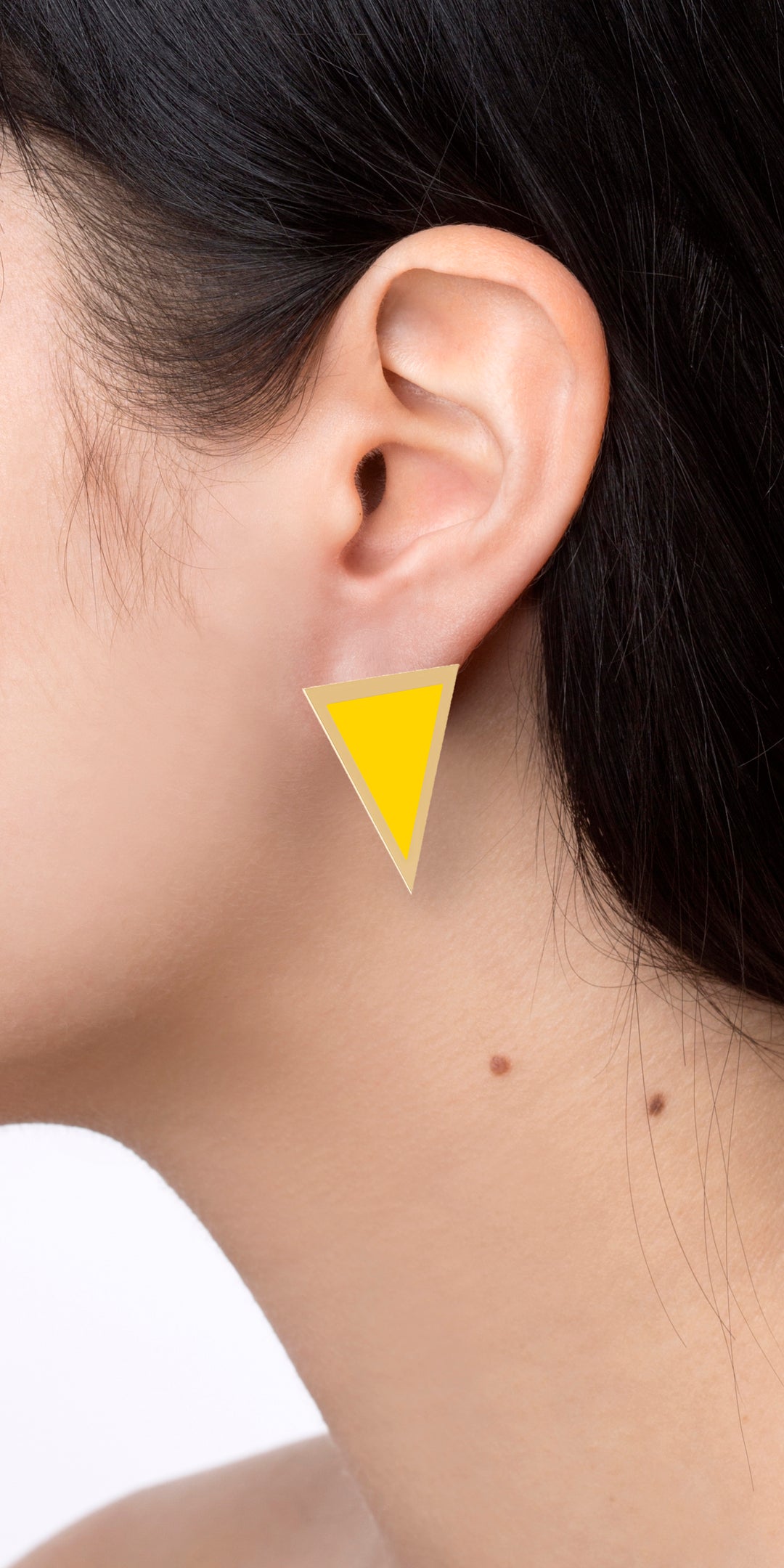 Orecchini A Cerchio Oversize Con Nodo Di Bamb&ugrave;, Trapezoidali E