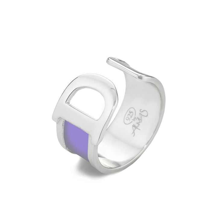 Anello con iniziale D