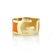 Anello con iniziale G