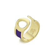 Anello con iniziale O