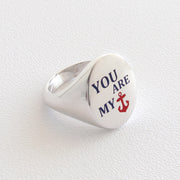 Anello You Are My Anchor - Almas Gioielli