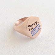 Anello Sorry I Am Limited Edition - Almas Gioielli