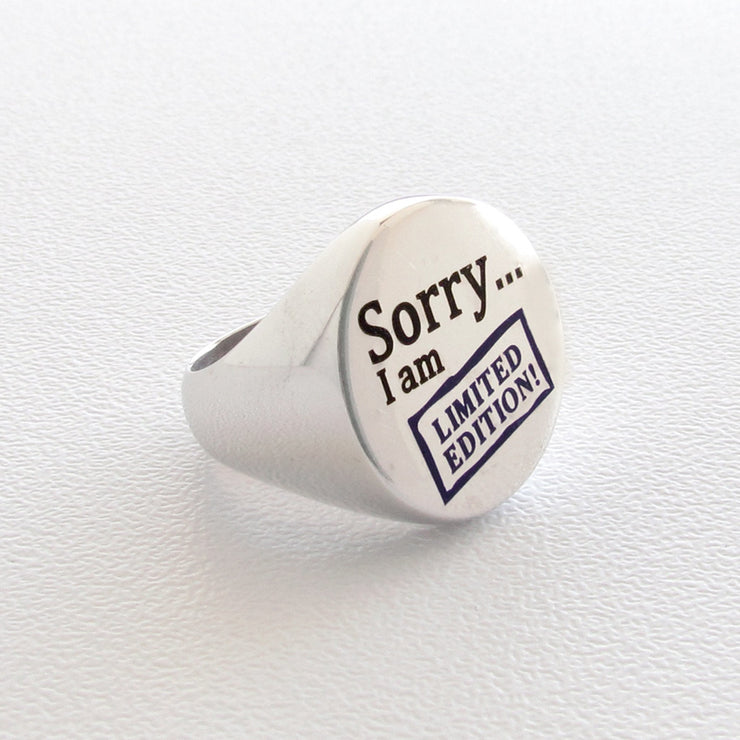 Anello Sorry I Am Limited Edition - Almas Gioielli