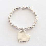 Bracciale con intercalari ovali - Almas Gioielli