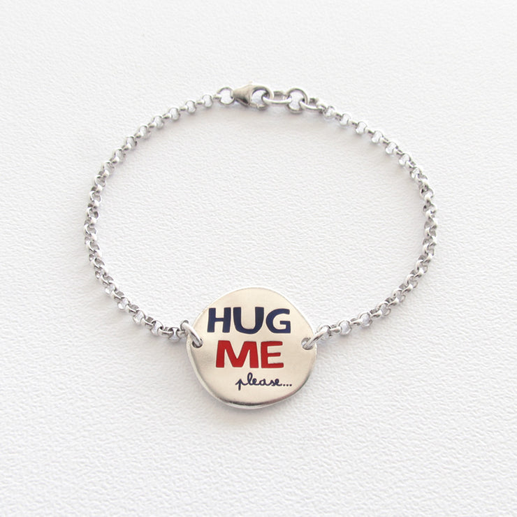 Bracciale con pepita Hug Me - Almas Gioielli