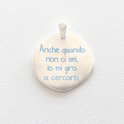 Anche quando non ci sei, io mi giro a cercarti. - Almas Gioielli