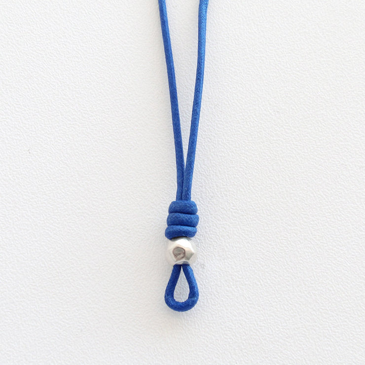 Collana laccio con intercalare tondo + colori - Almas Gioielli